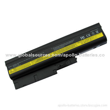 Laptop Battery, 6 Cells 10.8V 4800mAh for IBM ThinkPad R60, R60e, T60, T60p, Z60m, Z61e, Z61m, Z61p